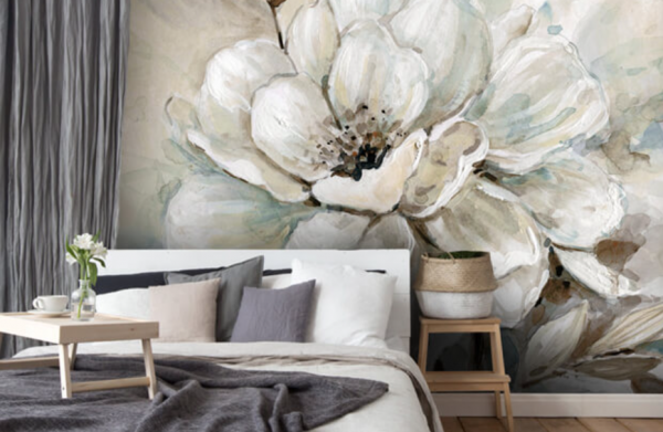 Dinding Berlapis Wallpaper Floral